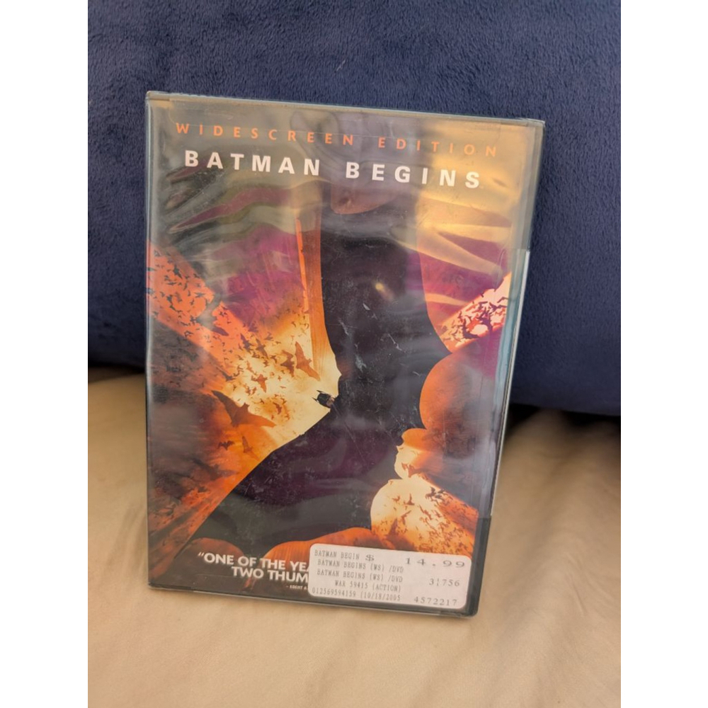 Batman Begins Widescreen Edition DVD New